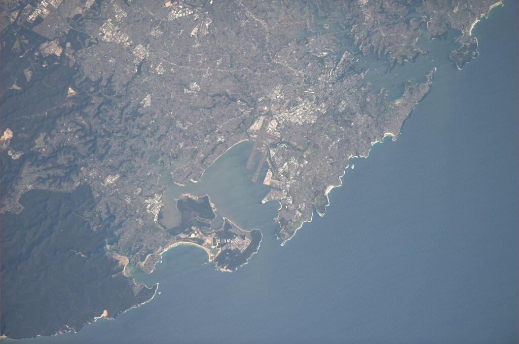 Sydney from the ISS